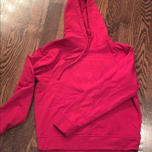 Red sweatshirt